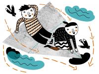 Soaring illustration ready result