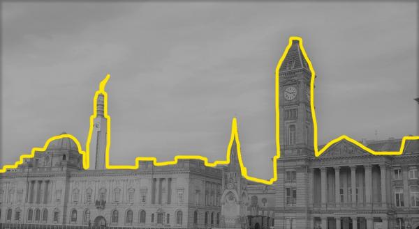 Birmingham city centre trace 4