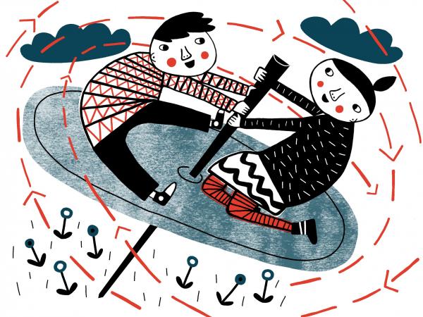 Spinning illustration result