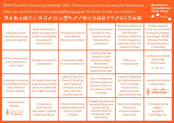 BCMG Summer Music Challenge 2025 1